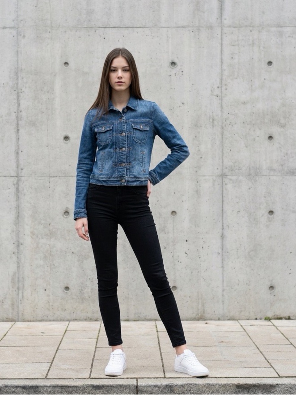 J.Crew Factory Denim Jacket, Womens Jean jacket, Size XS